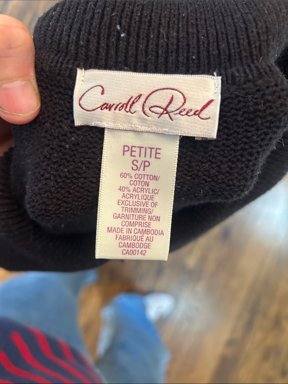 Vintage Y2K Knit Zip Up Cat Sweater - Picture 9 of 9